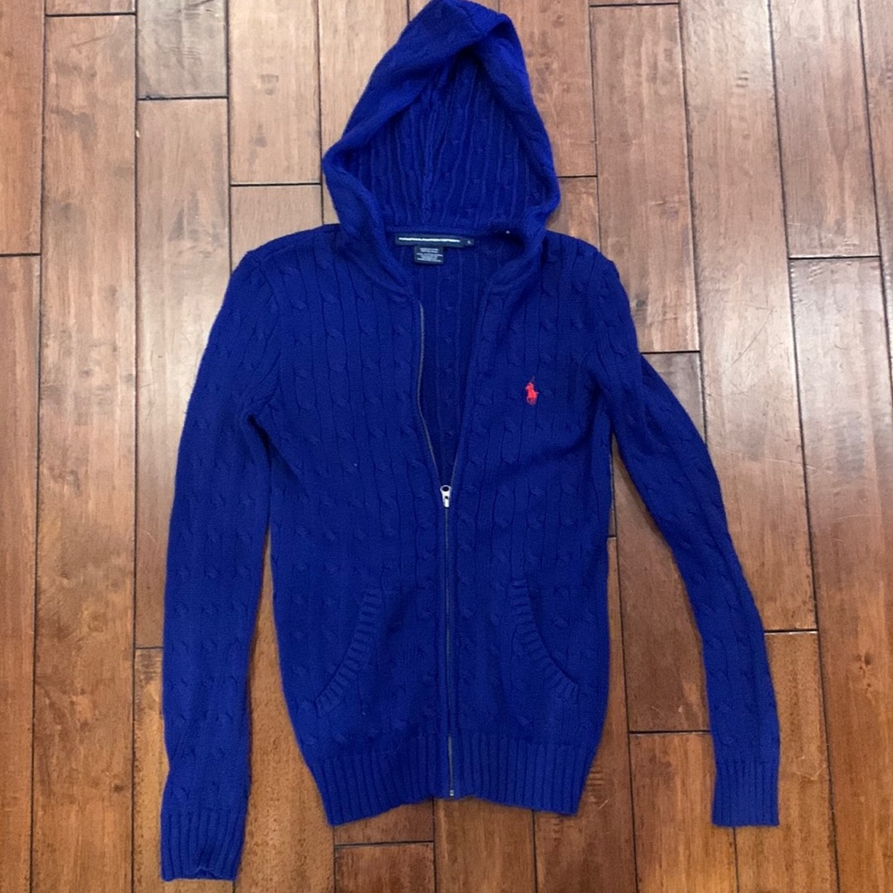Ralph Lauren Sport Knit zip-up sweater